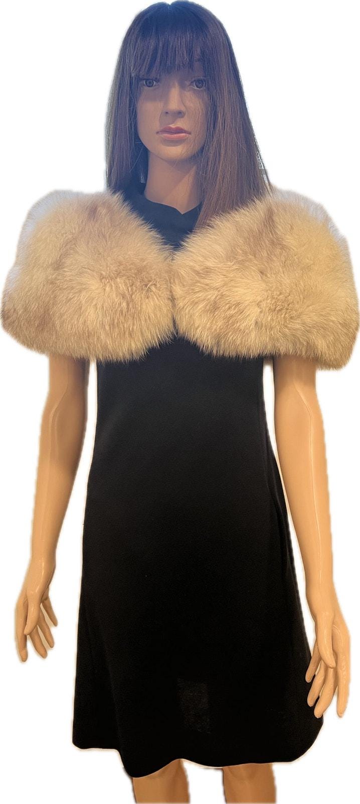 Vintage Mink Fur Stole/ Shawl