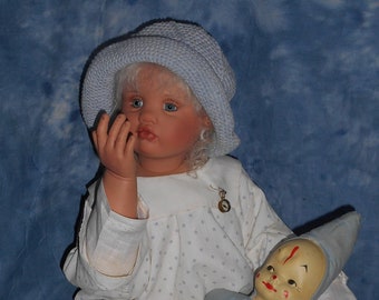 BACI! BACI? Kissy Face Original Sculpt Art Doll Collectible Vinyl Antique Accessories