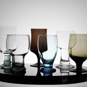 Mismatched Glassware and Crystal Craft,Beer Glass Set / Christmas or Holiday Party / New Years Eve Barware / Gift for Him / Mancave Bar Cart