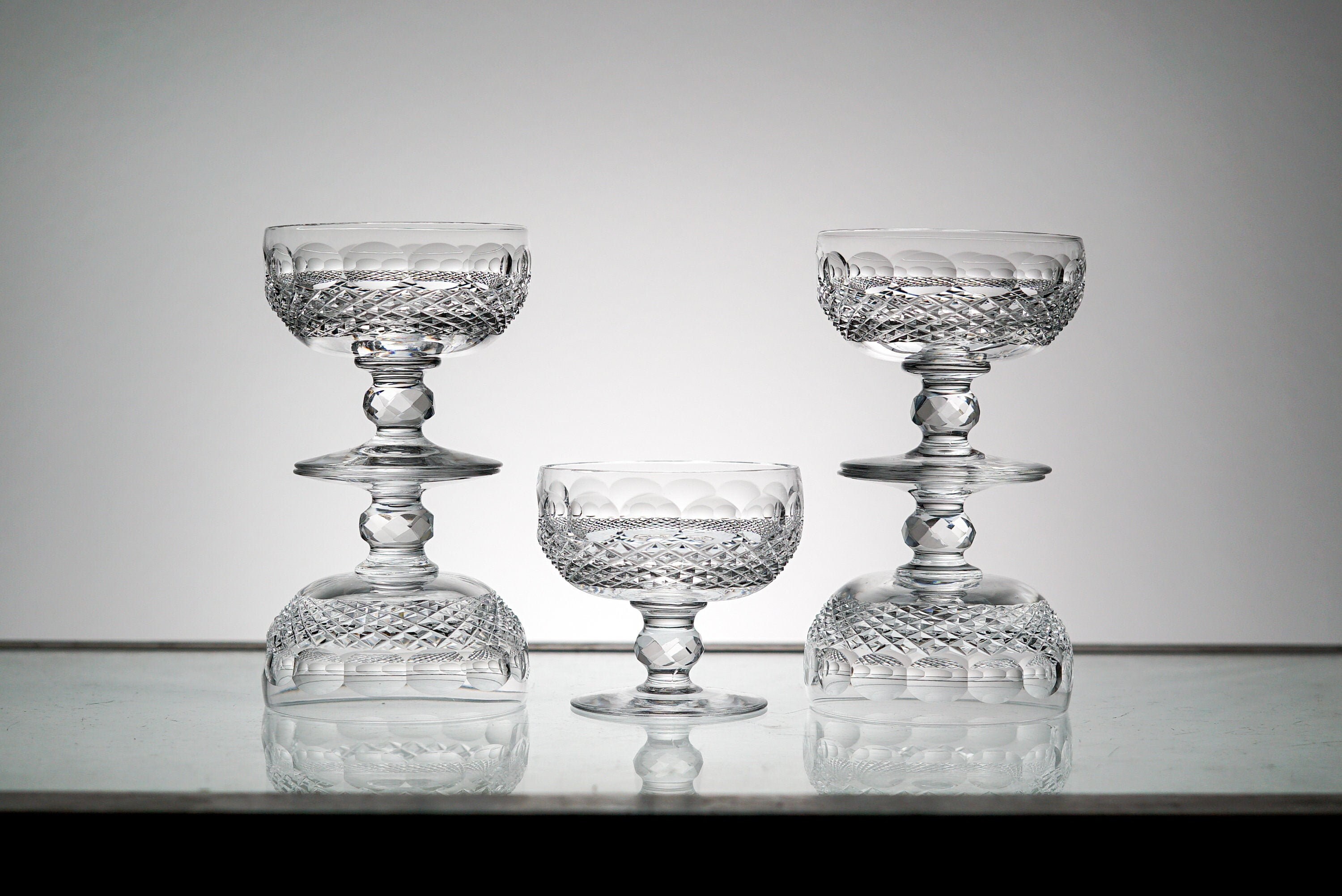 Waterford Crystal Collen Short Stem Glassware Set of 5 Etsy