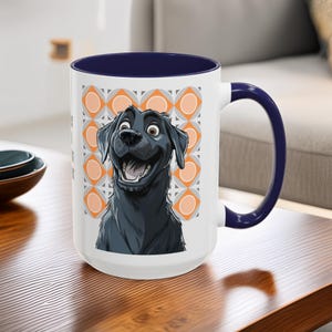 Gift for Labrador Retriever Owner Mug, Dog Mug Dog Lover Gift, Cute Labrador Retriever Mug, Dog Mom Gift, Dog Dad Gift