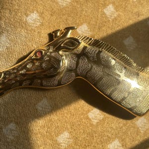 Giraffe Leather Belt - Etsy display picture 1
