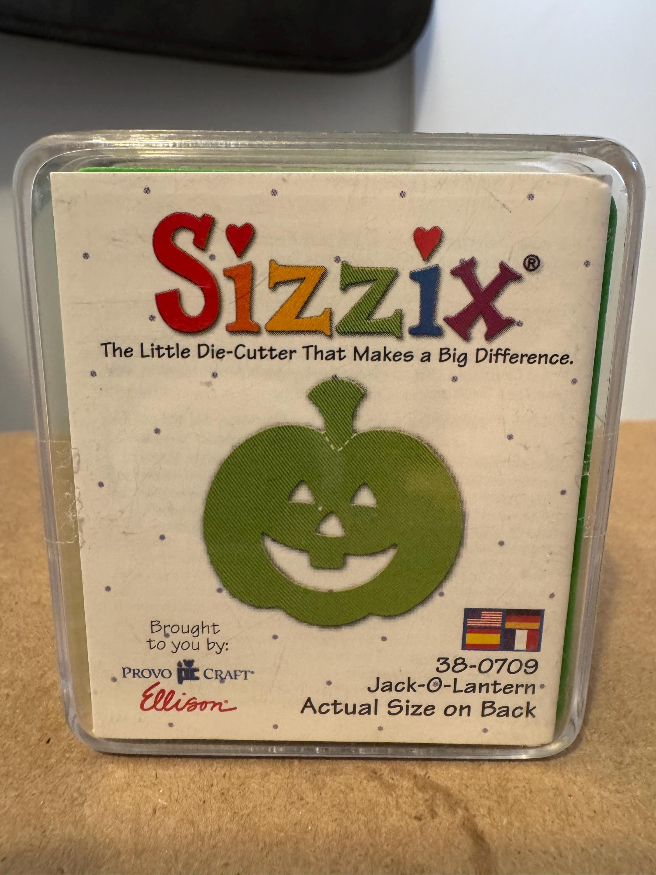 Sizzix the Little Die-cutter 38-0709 - Jack-o-lantern - Etsy