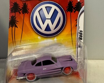 Vintage Corgi Toys VW 1500 Karmann Ghia Diecast Car • 1960s Red