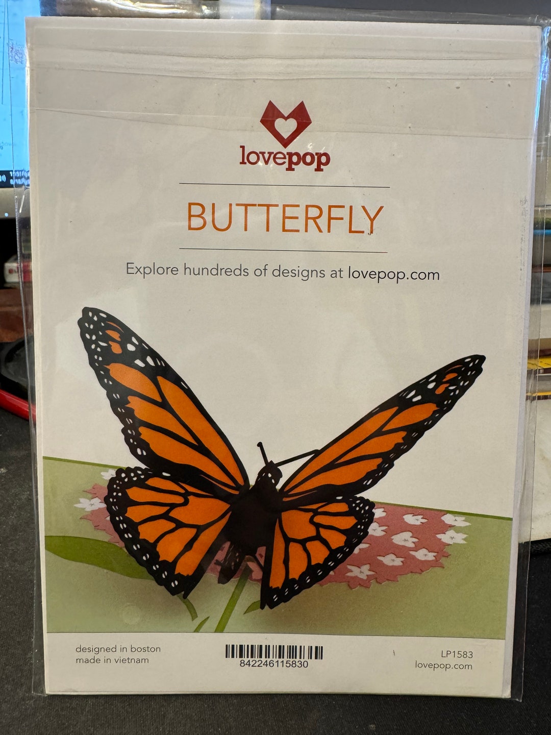 Butterfly - Lovepop 3D Greeting Pop-up Card - New - Etsy