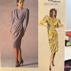 Könnte beinhalten: Vogue Patterns Paris Original Schnittmuster für ein Kleid von Emanuel Ungaro. Die Schnittmuster-Nummer lautet 1834.