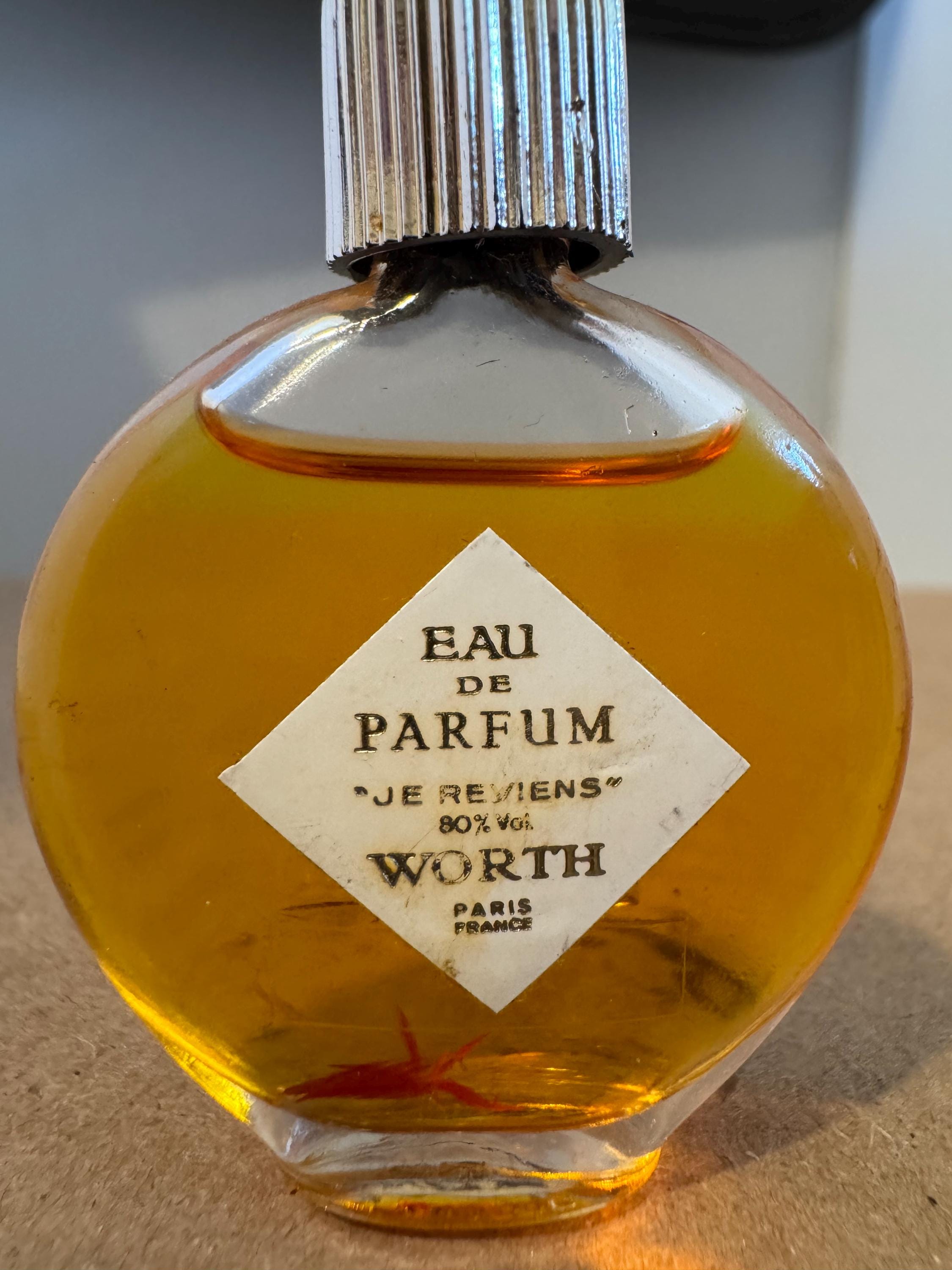 Vintage Je Reviens Parfum Worth - Etsy