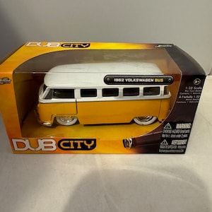 DUB CITY 1962 VW BUS フォルクスワーゲン バス Dub City Jada Toys - 1962 Volkswagen Bus - 1:32 Scale - Etsy