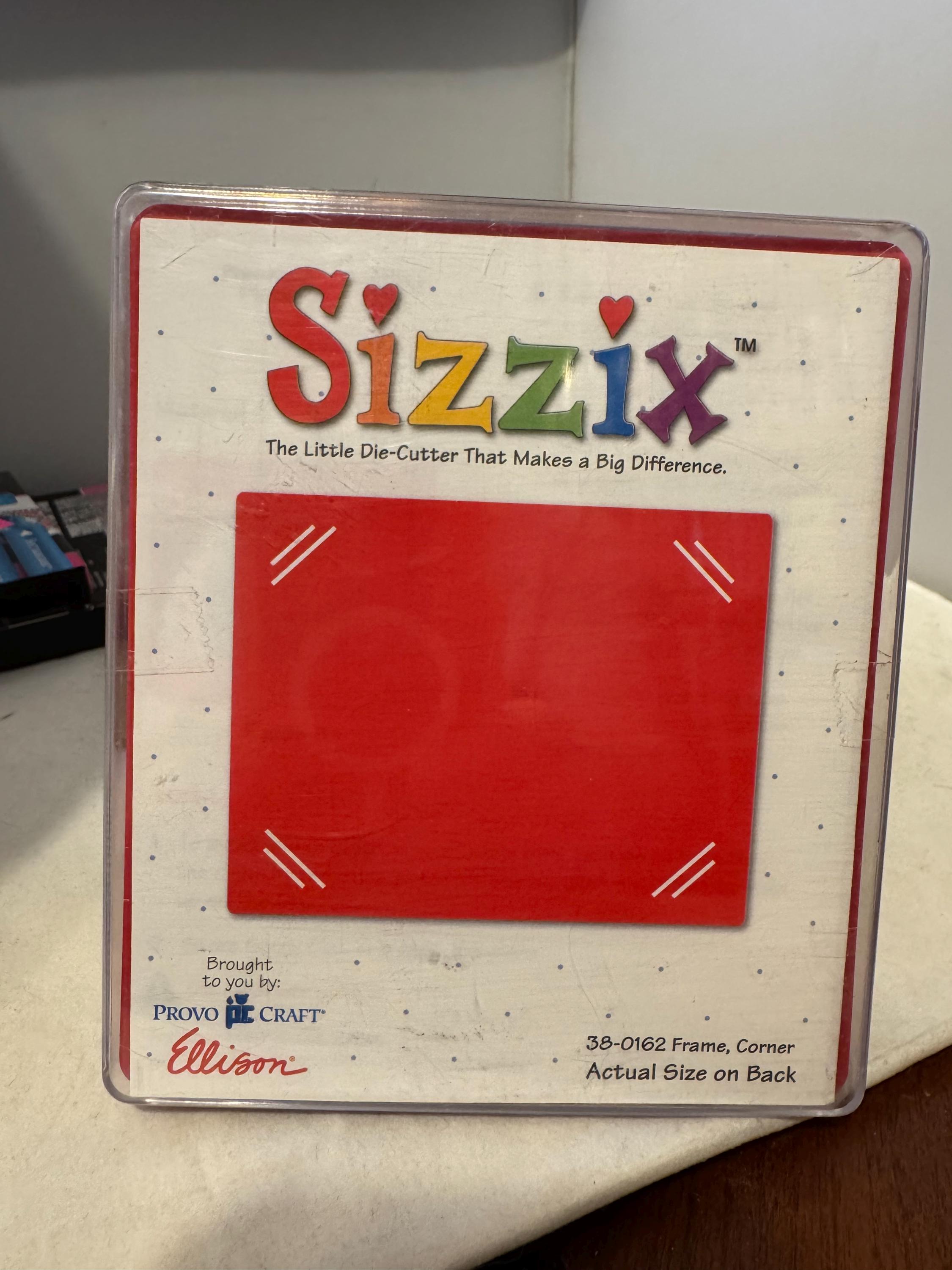 Sizzix Originals Large Die Cutter 38-0162 - Frame, Corner - Etsy