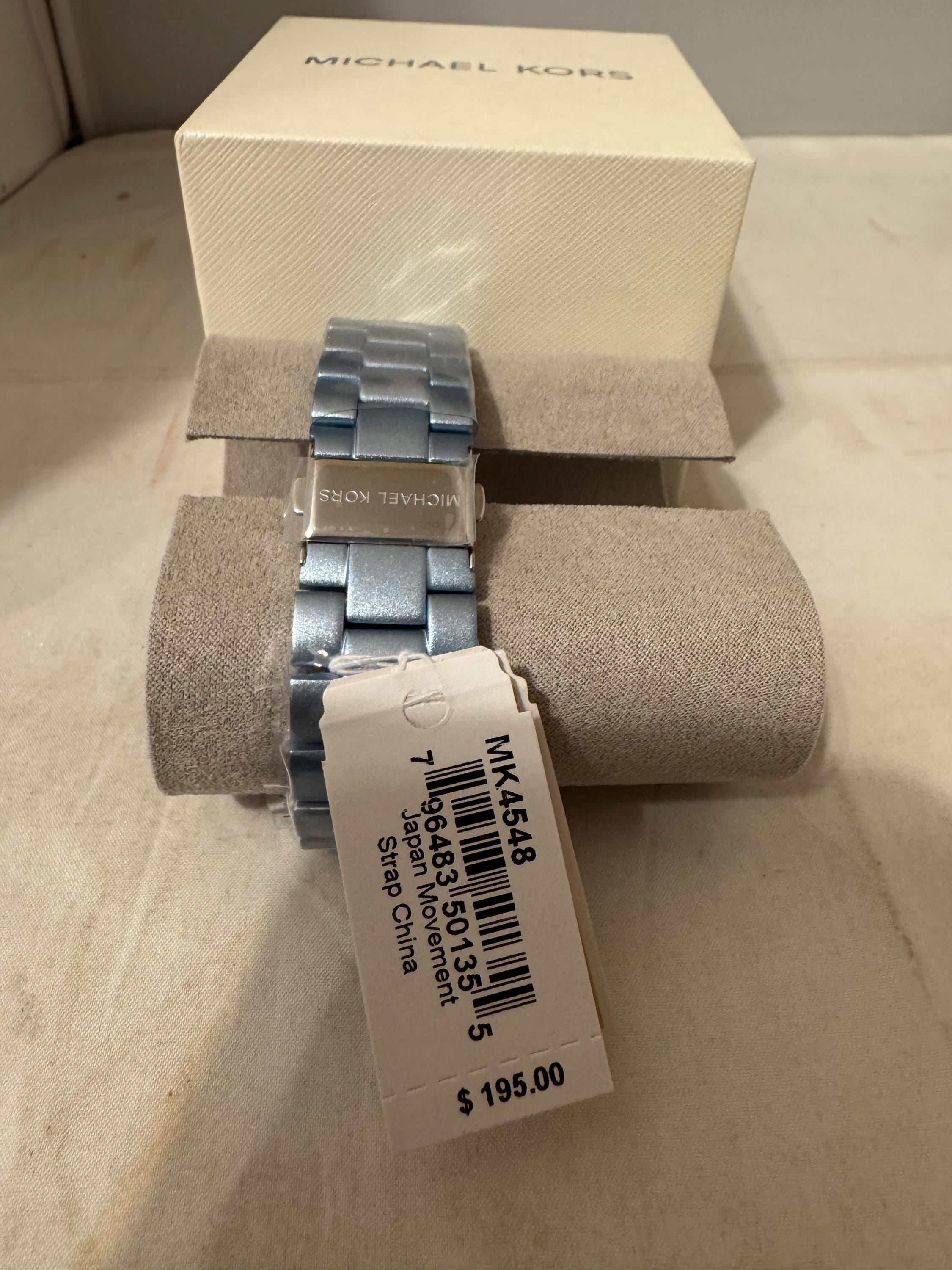 NWT Michael Kors Slim Runway Quartz Silver Dial Ladies Watch Set Michael Kors Women main image 2