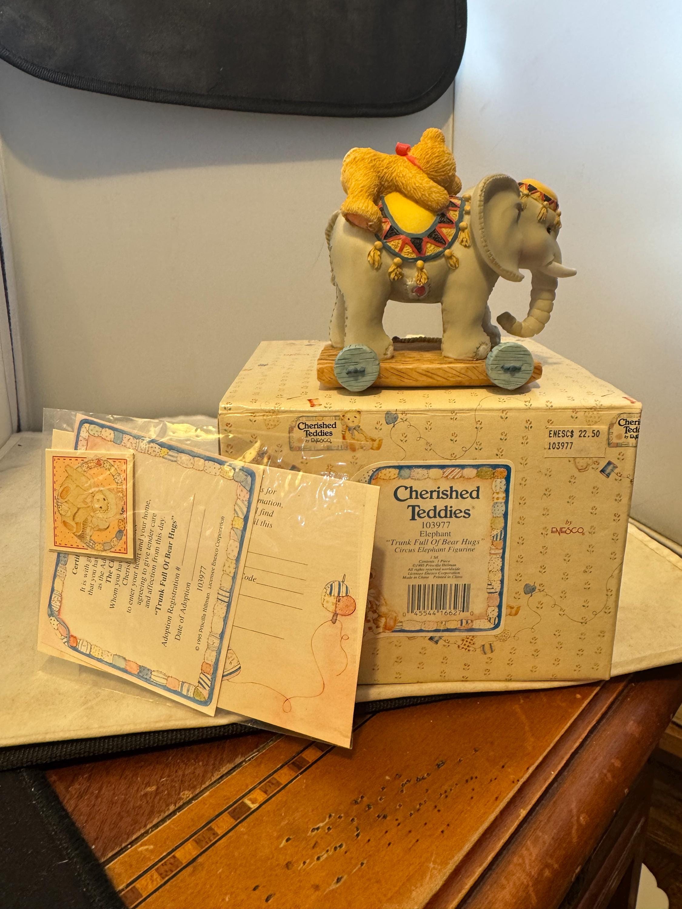 大切なテディベア 103977 - ゾウ - Etsy 日本