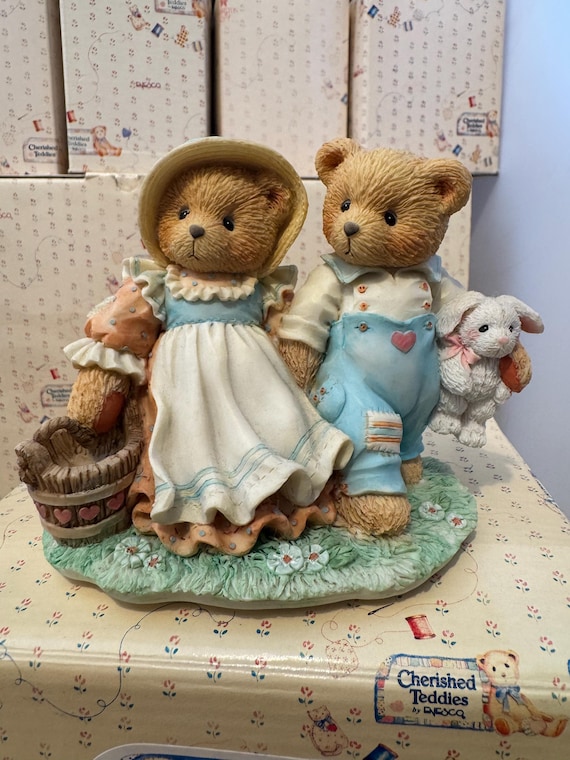 Cherished Teddies 624772 - Jack and Jill Figurine - Our Friendship