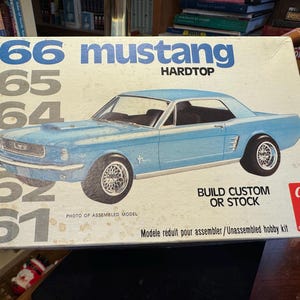 1966 Mustang Model Car - Etsy
