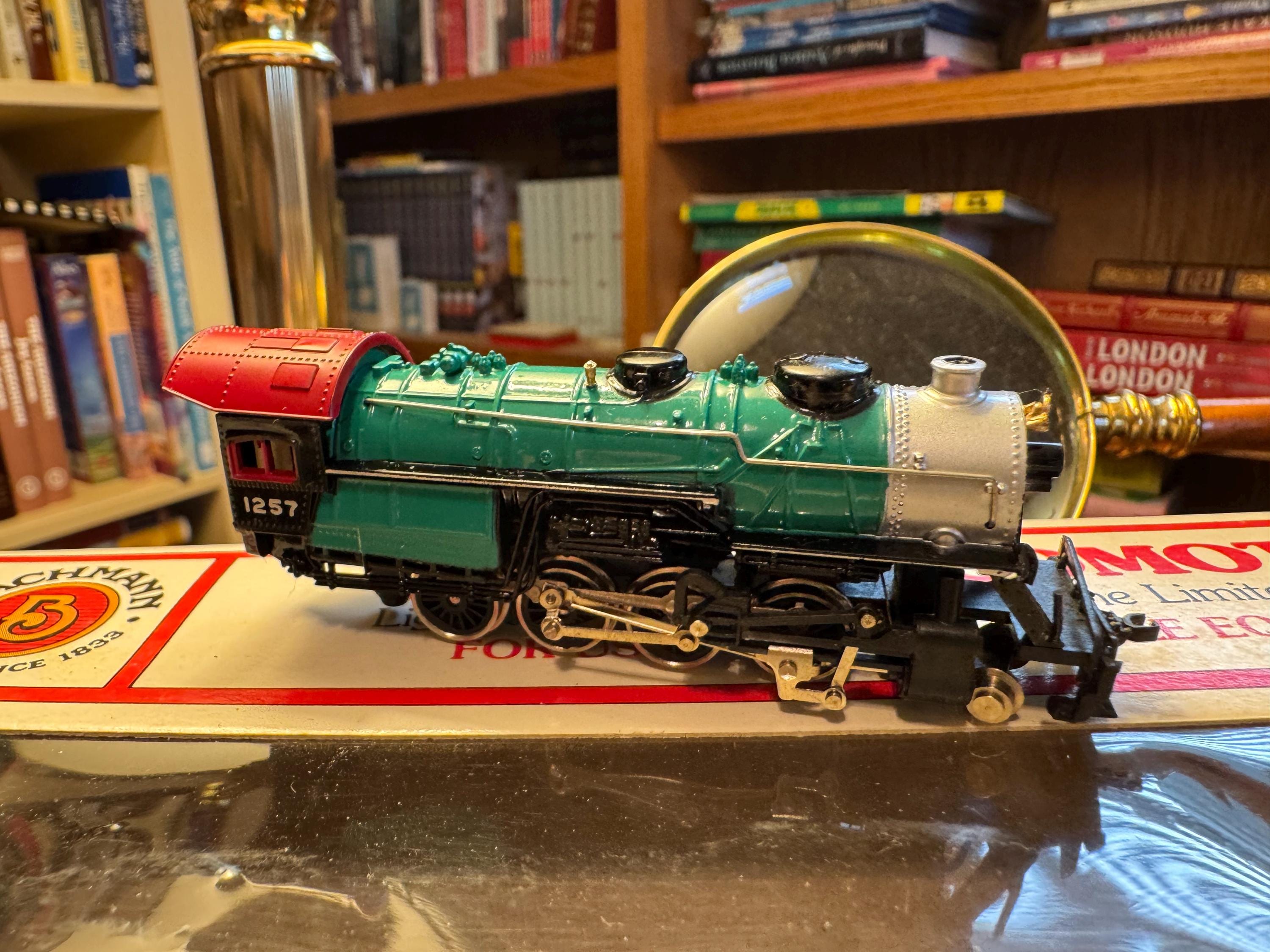 Bachmann N Scale Great Northern 2-8-0 Steam Locomotive 1257 - Etsy