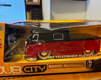Jada Toys Chub City Radio Control - '62 Volkswagen Bus - New - Etsy
