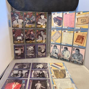 Elvis Presley "Elvis is"-ruilkaartenset van 100 perskaarten 2007 compleet