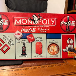 Coca-Cola コカコーラモノポリーアメリカミュージアム限定