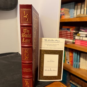 The Scarlet Letter - Nathaniel Hawthorne - The Easton Press - New