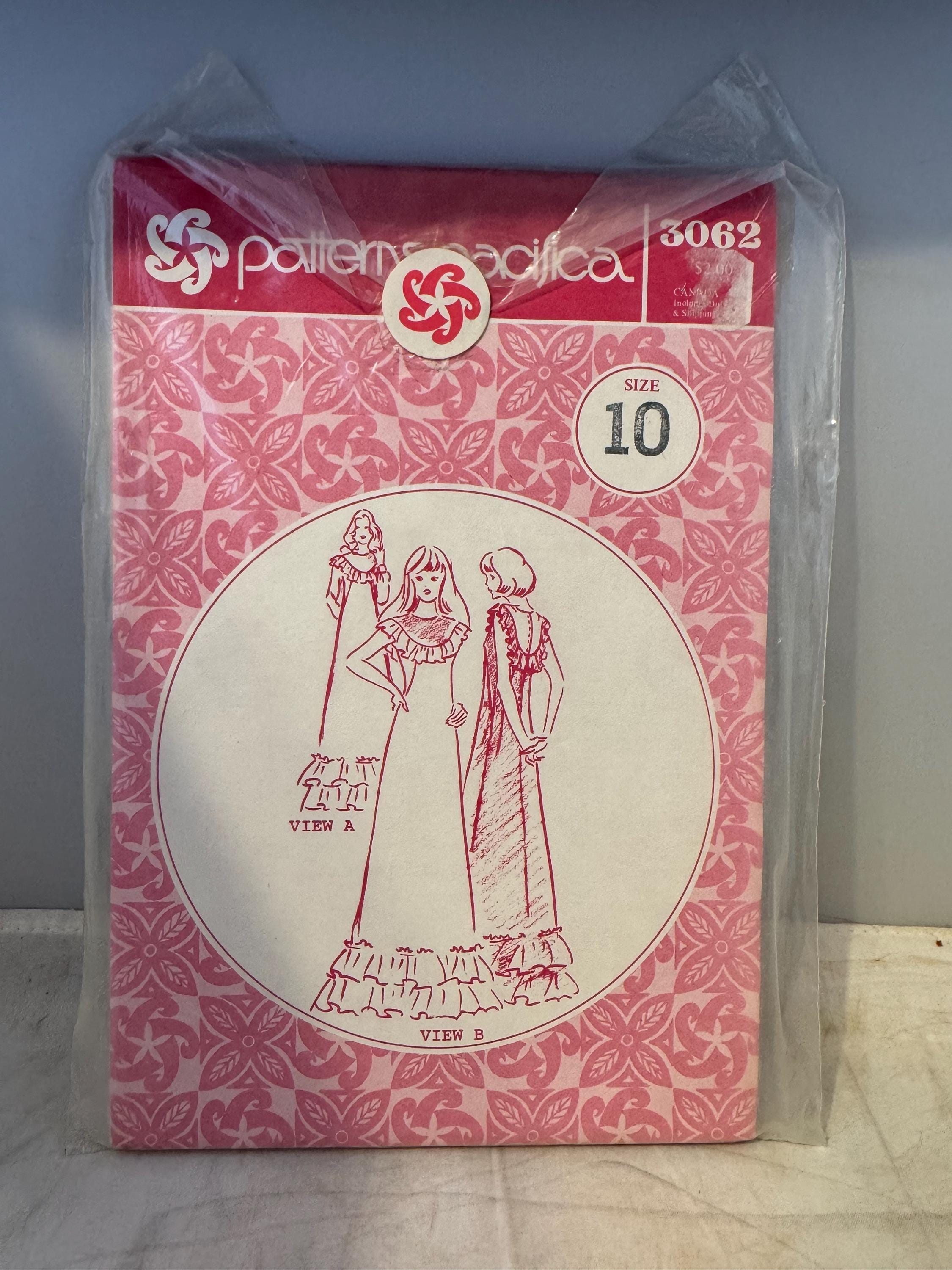 Patterns Pacifica Pattern #3062 Dress - Uncut Pattern Size 10