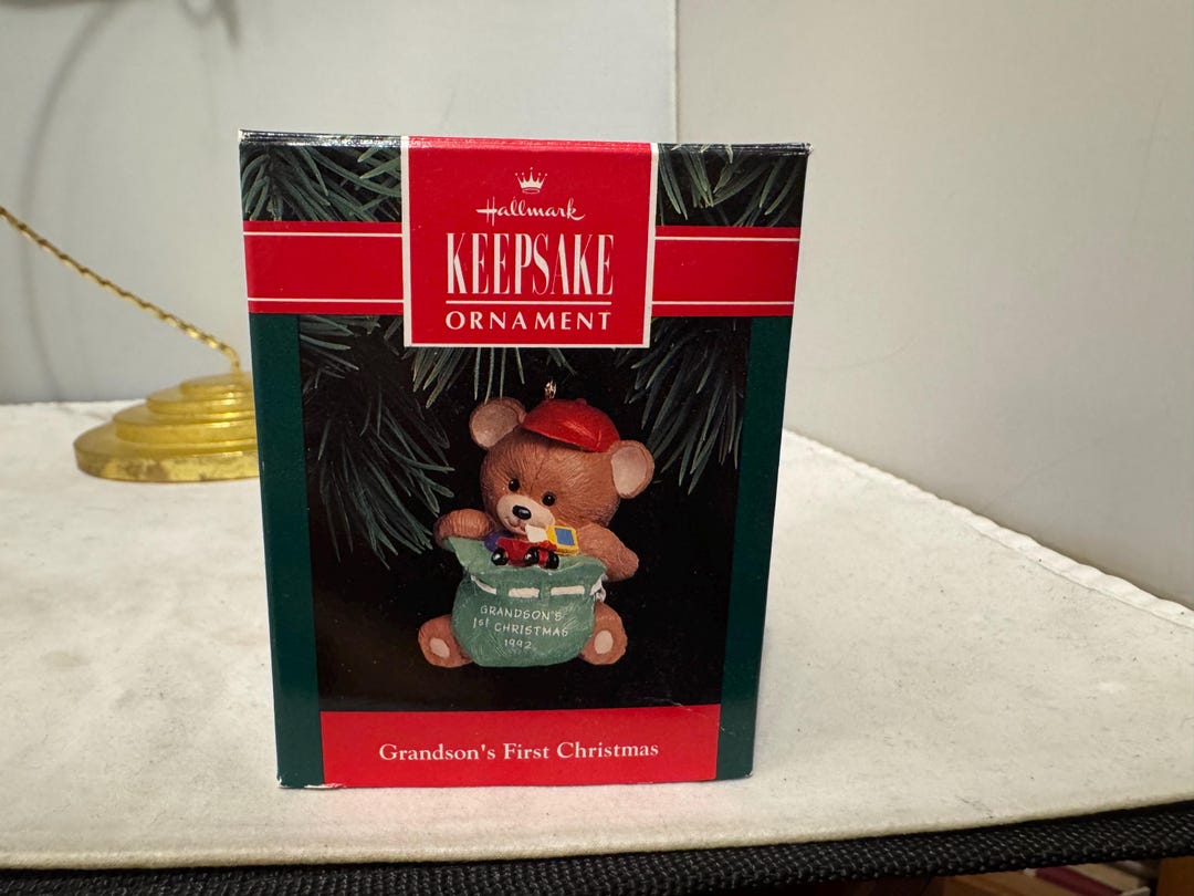 ホールマーク記念品オーナメント - 孫の初めてのクリスマス 1992