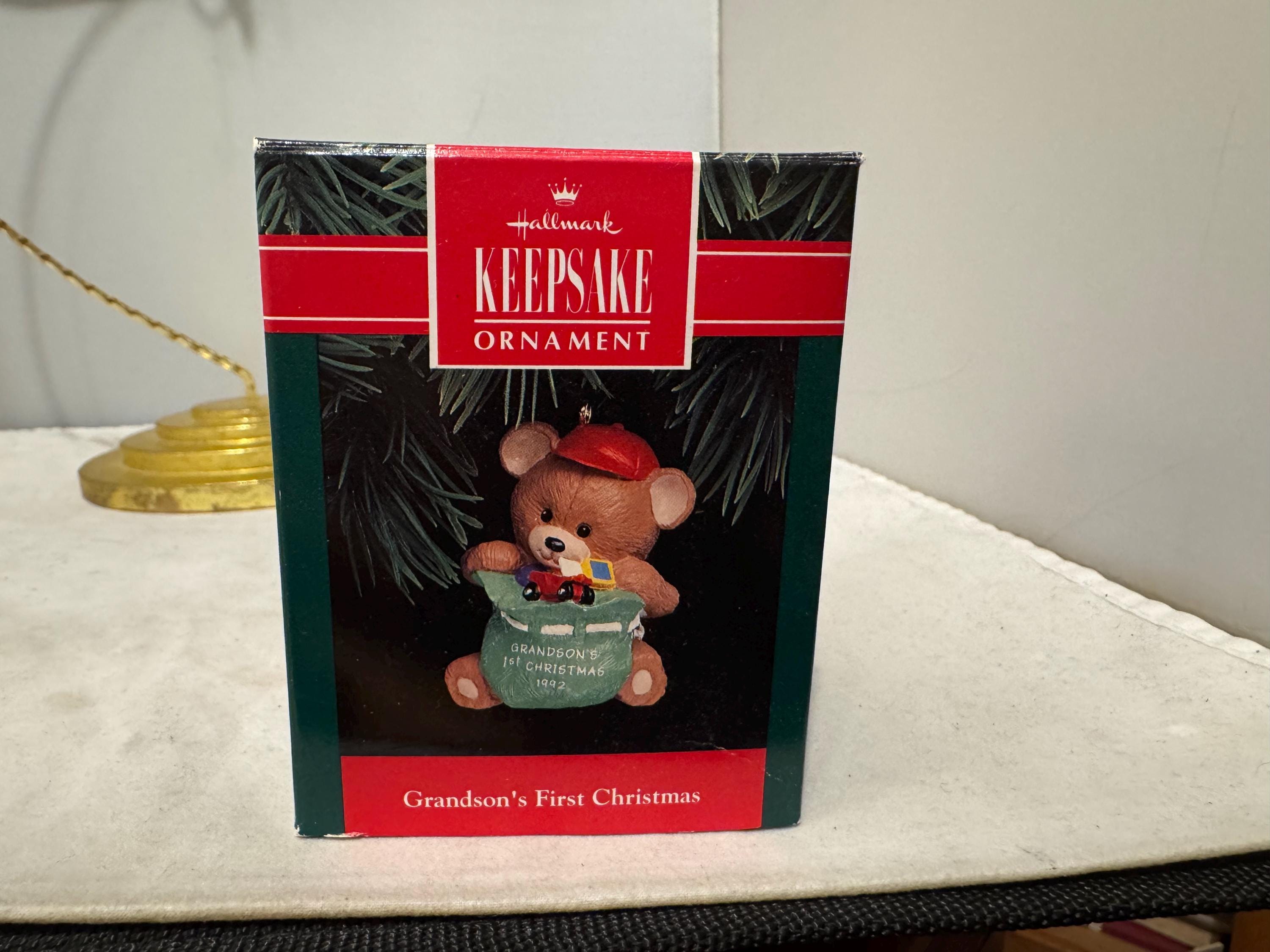ホールマーク記念品オーナメント - 孫の初めてのクリスマス 1992