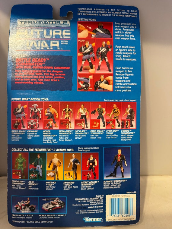 ミリタリー TERMINATOR 2 The Toy Scavenger's Toy History of TERMINATOR 2 Kenner