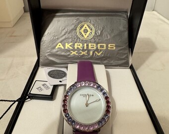 Akribos XXIV Mother-Of-Pearl Women Watch - New