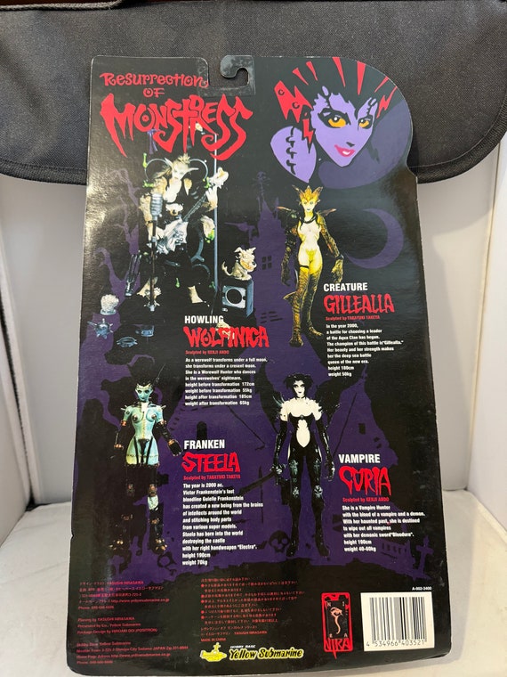 Resurrection Monstress - Steela - Action Figurine - New - Etsy