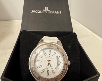Jacques Lemans Women's Watch 1-1784B / Silicon Strap
