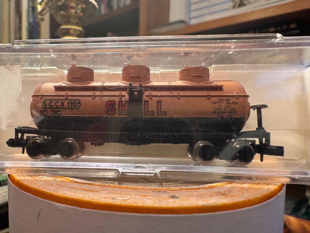 Model Power N-scale SCCX 1105 - 3 Dome Tank Car - Shell - Etsy