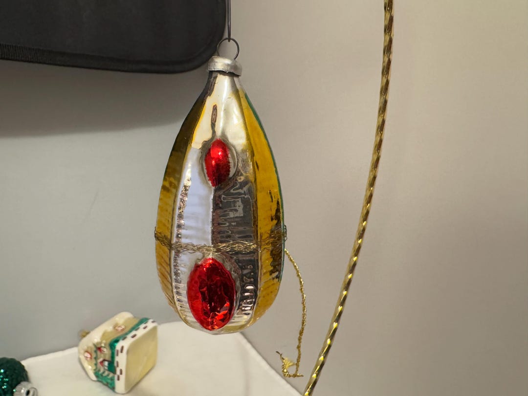 希少⭐︎ JuleUro 1988 オーナメント 24k ヴィンテージ ツェッペリン ガラス クリスマスオーナメント - Etsy 日本