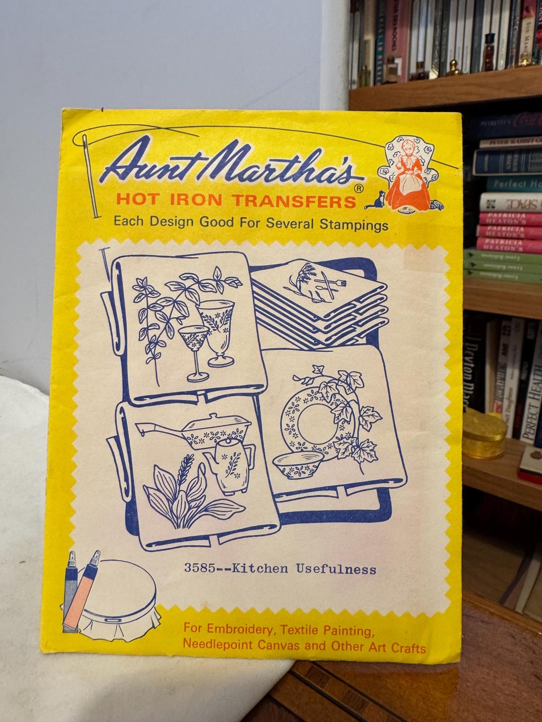 Aunt Martha's Hot Iron Transfers - Kitchen Usefulness 3585 - Etsy