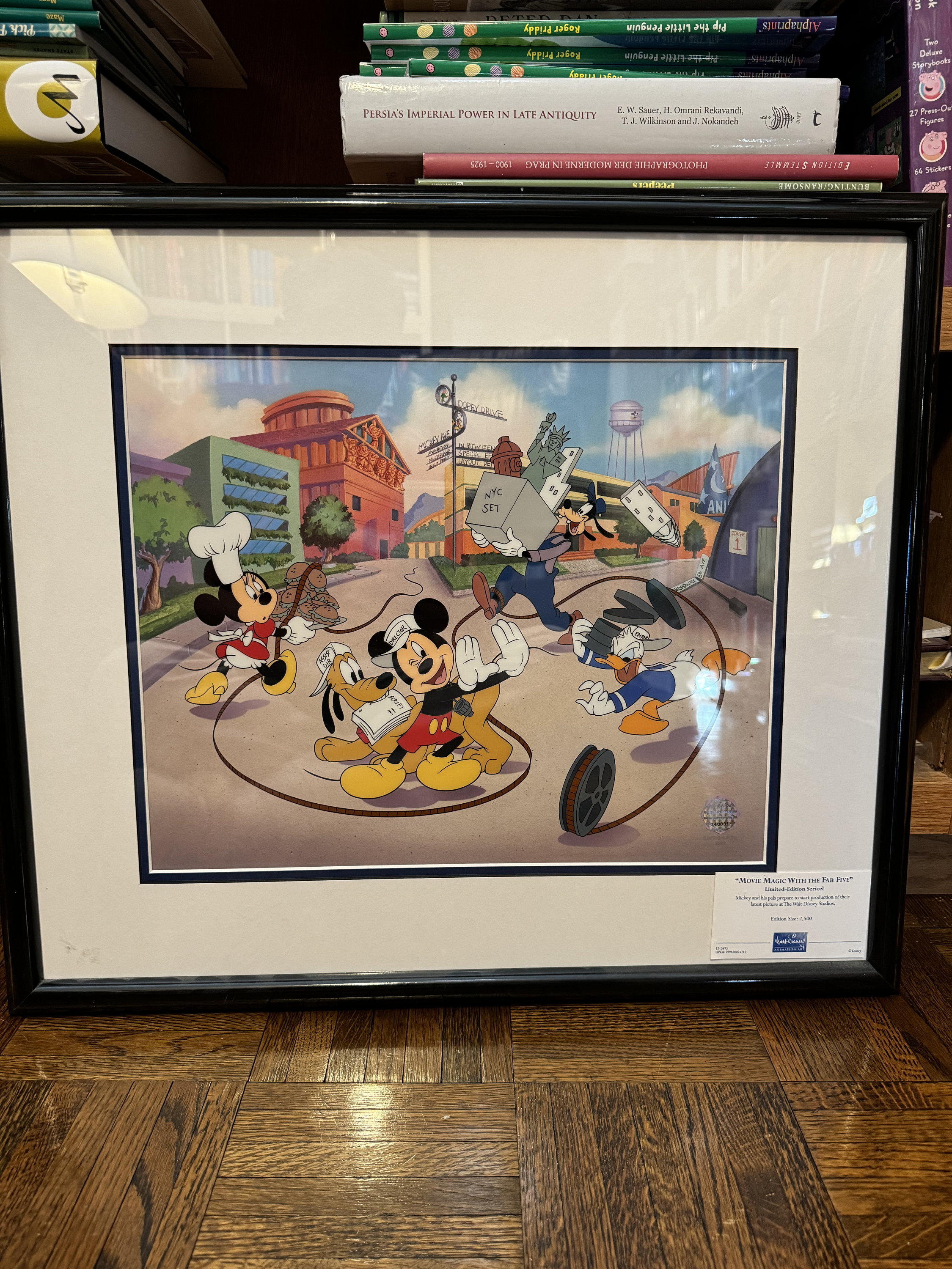 Disney - ディズニー　セリセル　Fab5 at ink&paint Walt Disney Studio's Animation Art Sericel 
