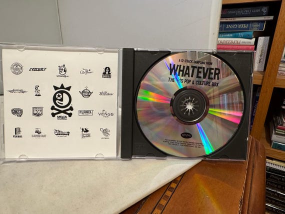 Whatever: 90's Pop & Culture Box - Promo CD - Used - Etsy