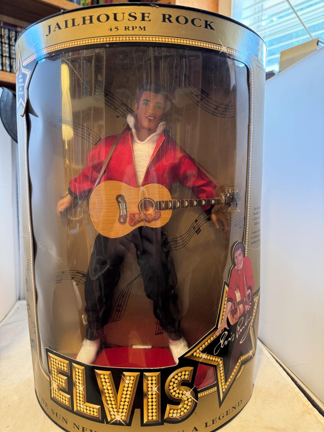 90's Elvis Presley フィギュア Elvis Presley Hasbro Jailhouse Rock Doll Figurine 12