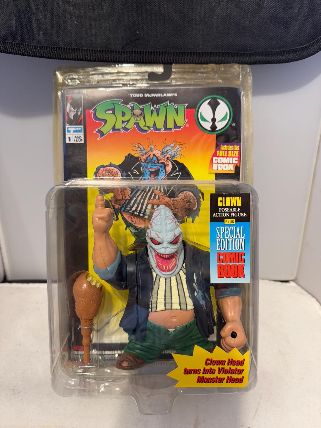 1994 - Todd Mcfarlane's Toys - Spawn - Clown - Action Figure - Etsy