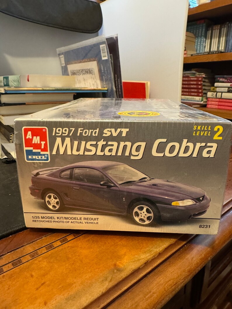 AMT ERTL 1997 Ford SVT Mustang Cobra 1/25 Model Kit - Etsy