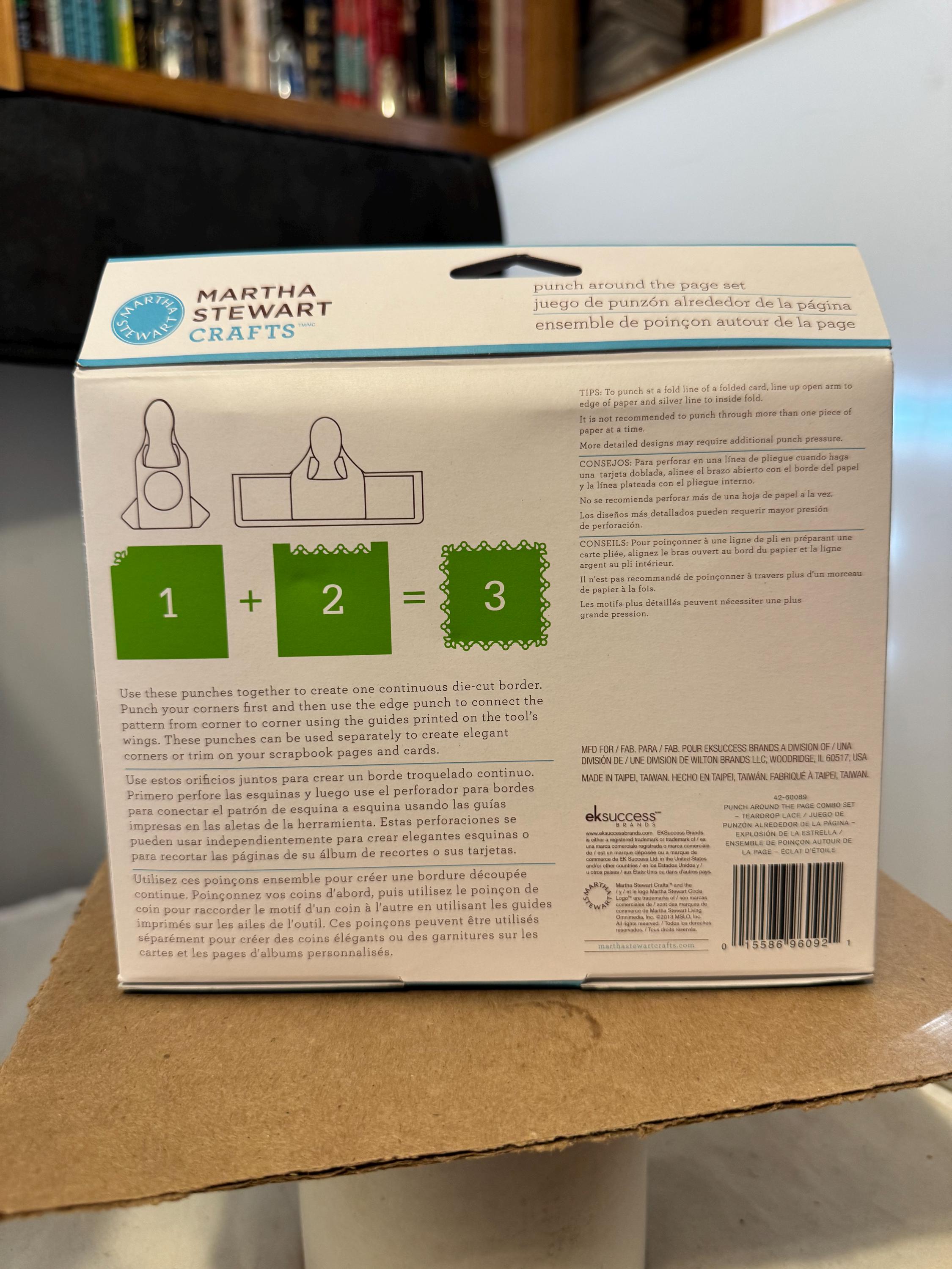 マーサ・スチュワート・クラフト - パンチ・アラウンド・ザ・ページ