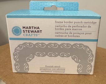Martha Stewart Crafts - Frame Border Punch Cartridge - Flourish Scroll
