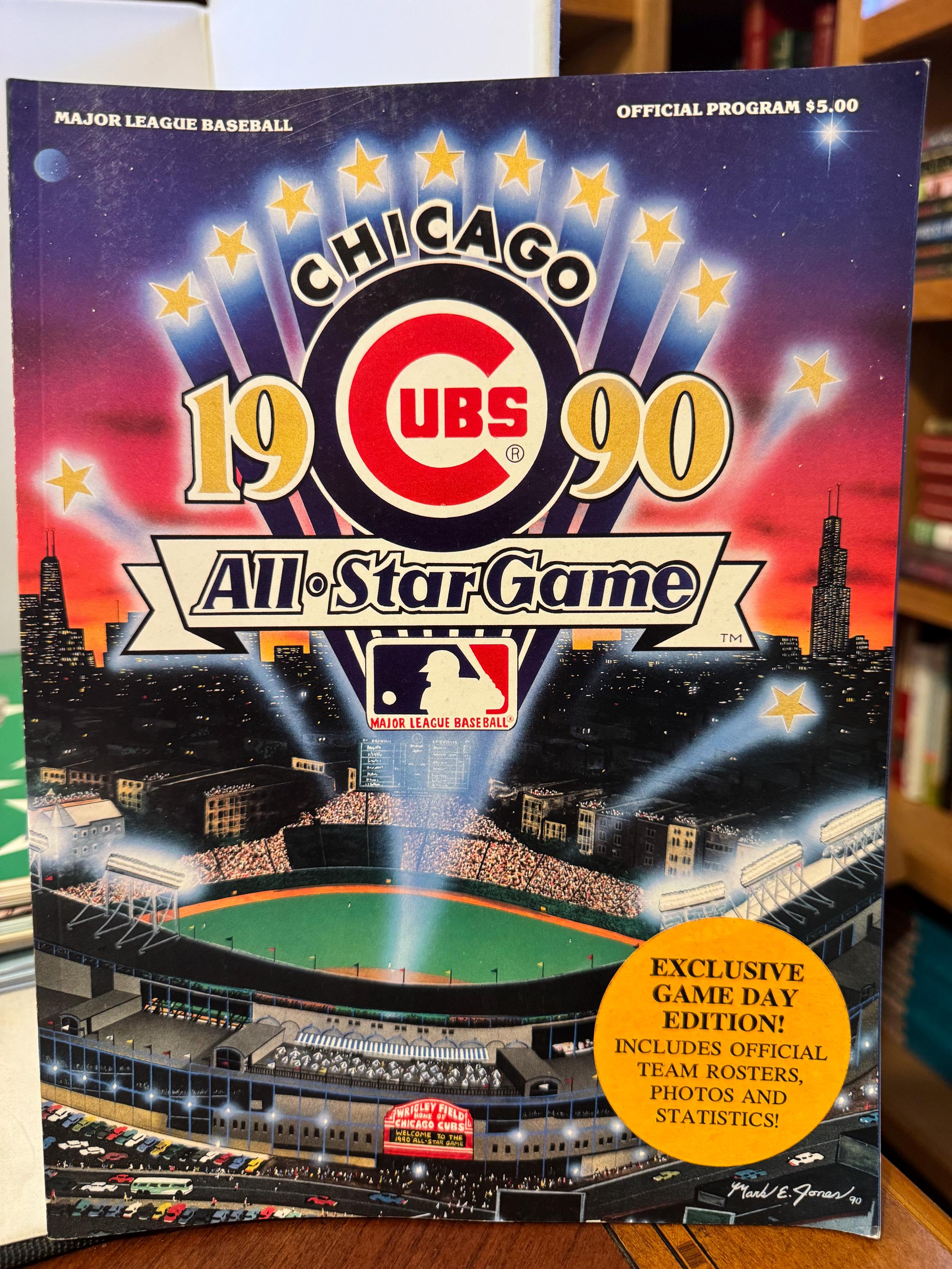 1990 All-star Game / Chicago Cubs - Major League Baseball - Etsy