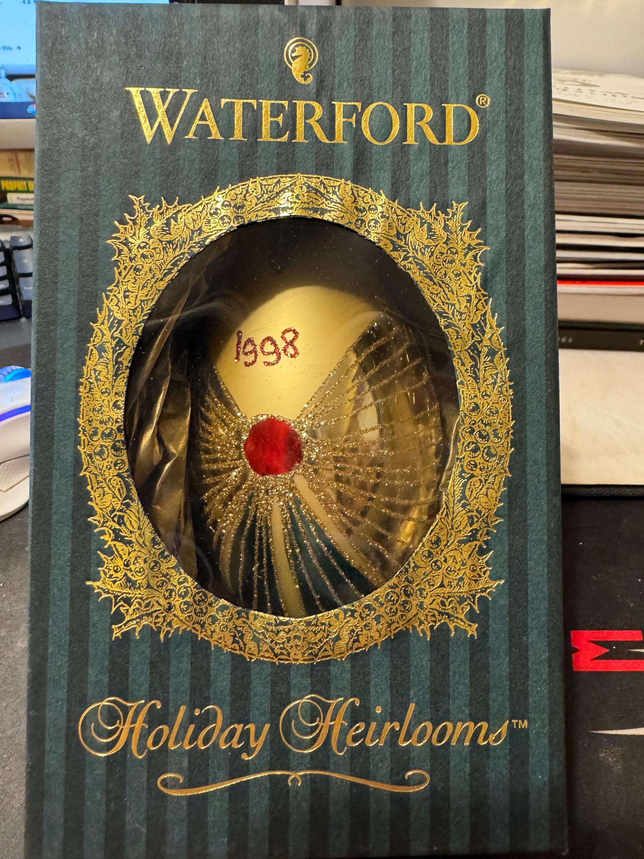 Waterford Holiday Heirlooms - Annual Ornament Series - Limited Edition ...