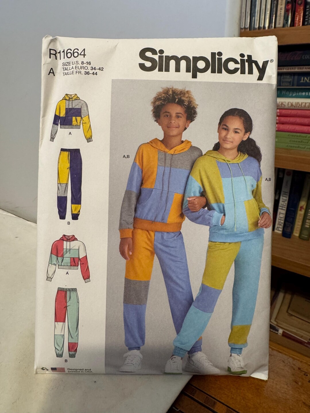 Simplicity Pattern R11664 - Boys' and Girls' Hoodie and Jogger Set ...
