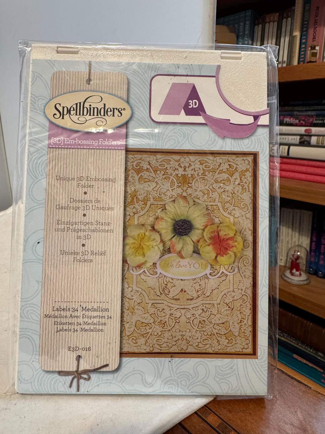 Spellbinders 3D Embossing Folders - New - Etsy