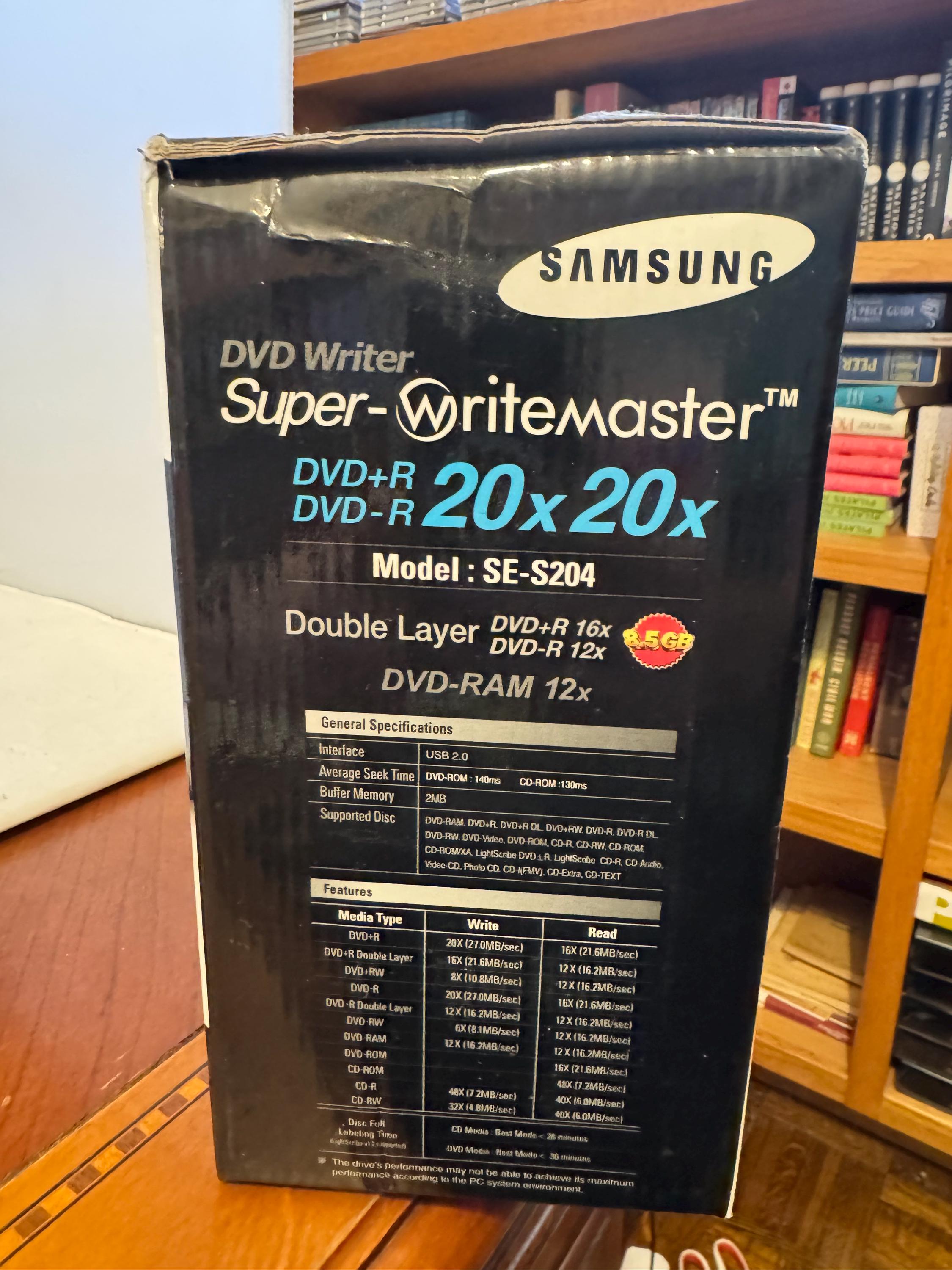 Samsung - DVD Writer Super-writemaster - DVD+R 20x20x - Etsy