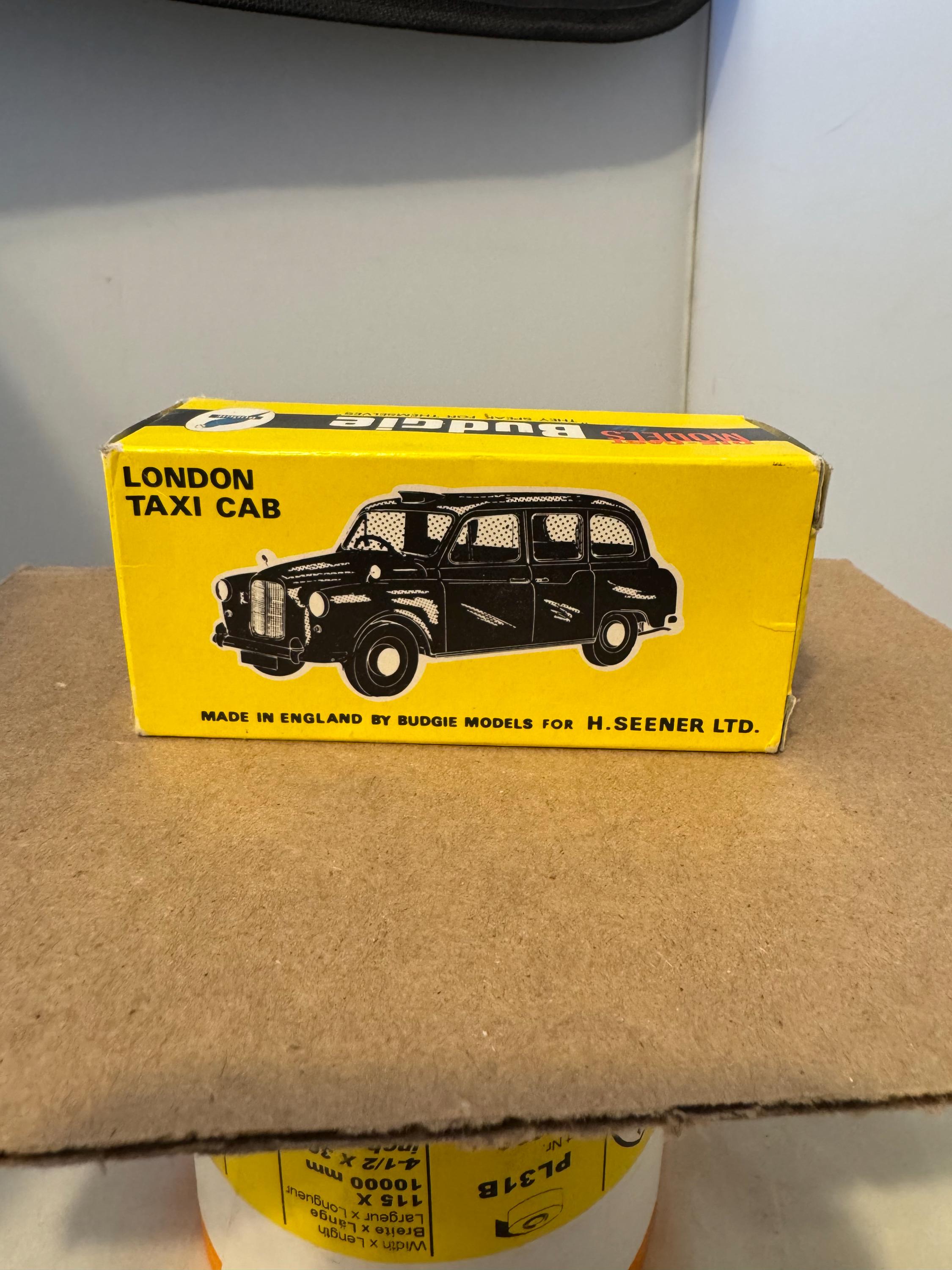 Budgie 101 Die-cast Model London Taxi Cab Variation 1 Black - Etsy
