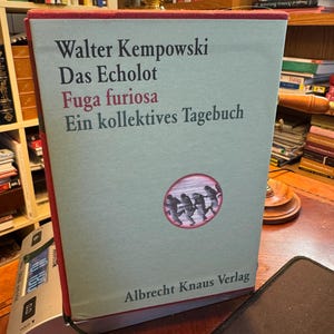 Das Echolot / Fuga Furiosa / Ein Kollektives Tagebuch - Walter Kempowski - 4 Volumes in Slipcase