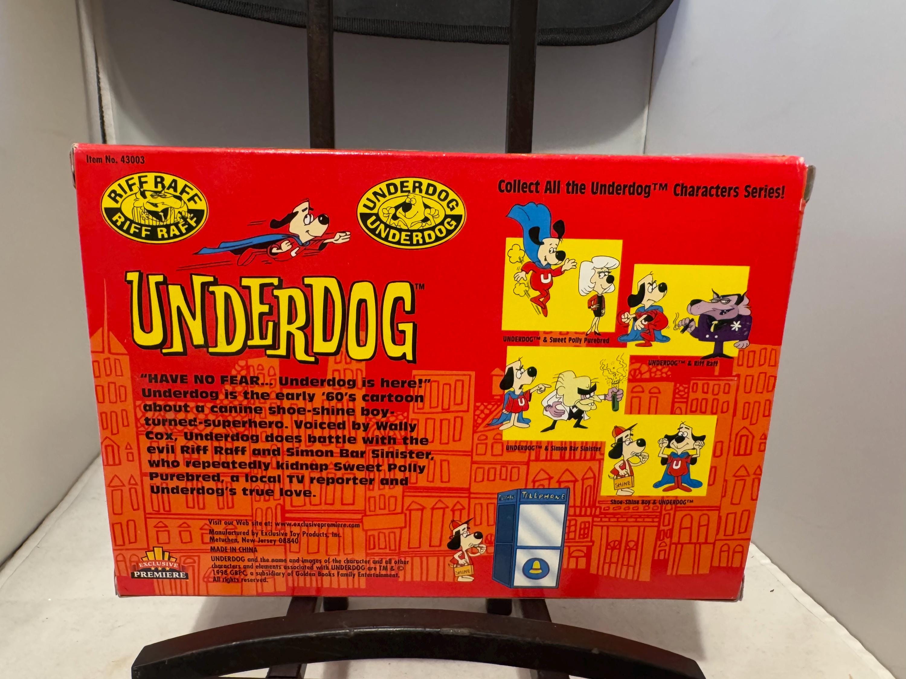 Underdog Action Figurines - Limited Edition / Collectors Series