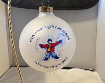 Let It Snow - Silverton, Oregon 2005 Christmas Tree Ornament