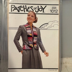 Patches Of Joy Mönster #1012 - Jackie Jacket - Storlekar 6-16 - Oklippt