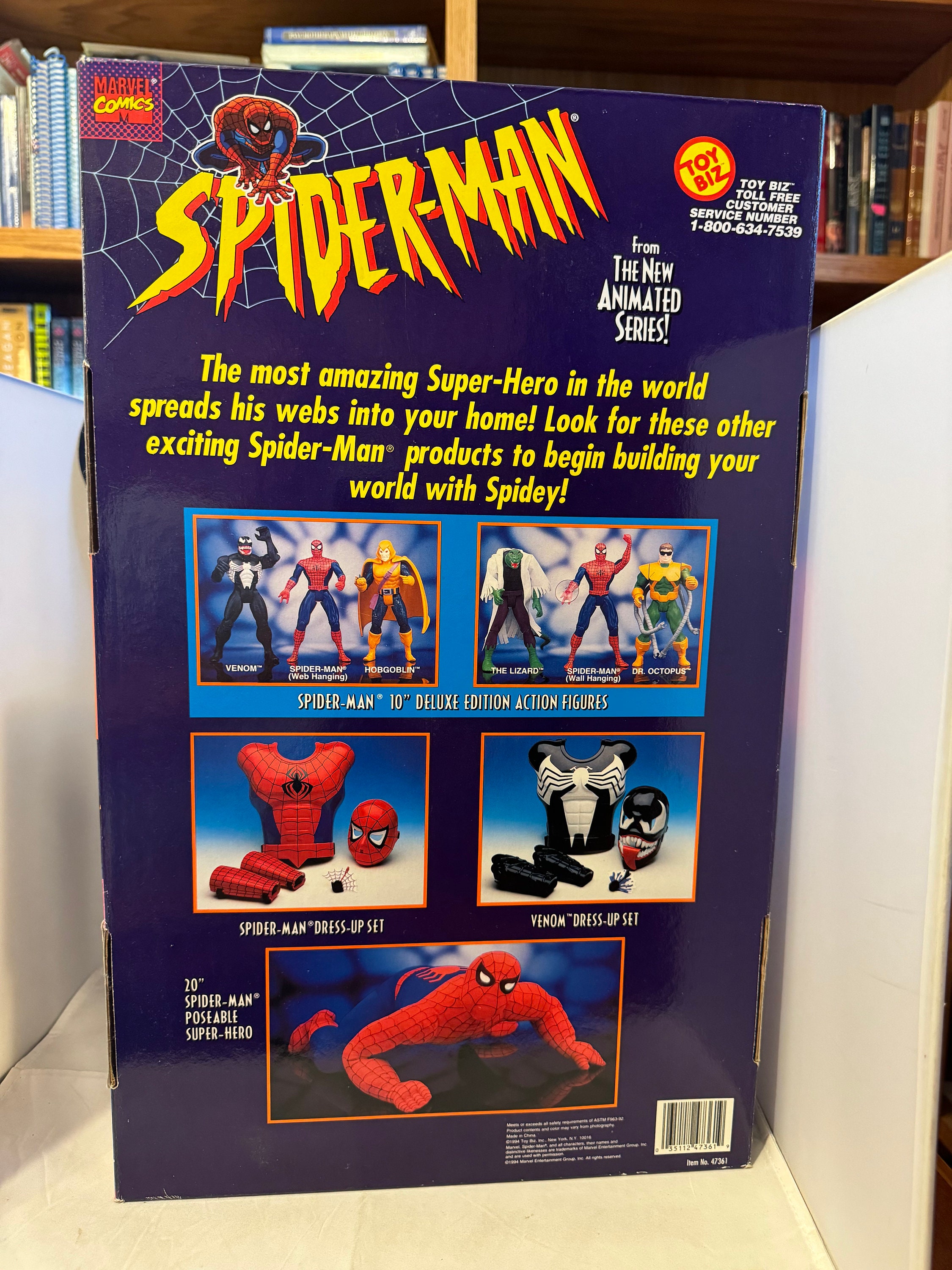 Marvel Comics - Electronic Talking Spider-man - Toy Biz 1994 - Etsy